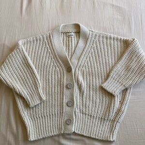 Babaa cotton cardigan in natural